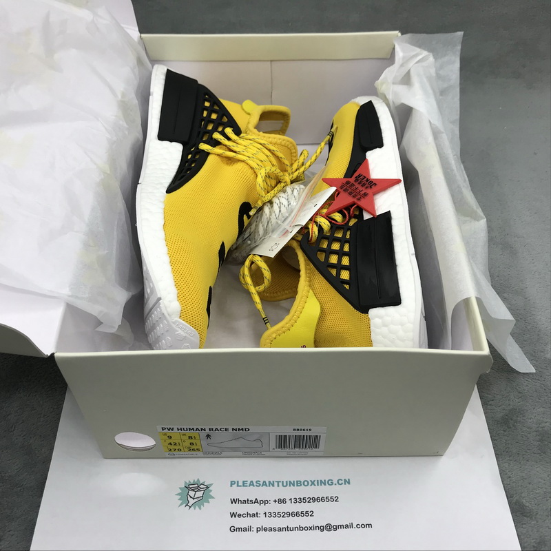 Authentic AD Human Race NMD x Pharrell Williams Yellow